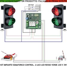 Impianto Semaforo 2 Luci 24