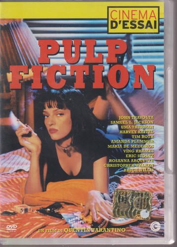 Pulp fiction dvd tarantino - pulp,