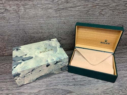 Rolex watch box verde - rolex, pelle