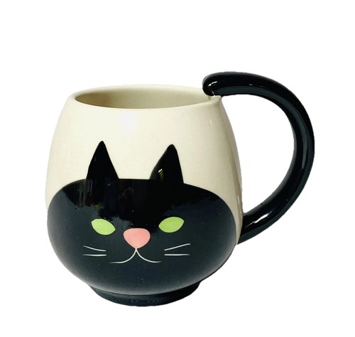 Tazza gatto grasso nero