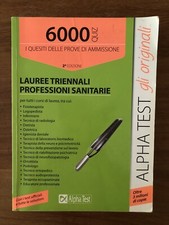 Alpha Test Lauree Triennali Professionali Sanitarie