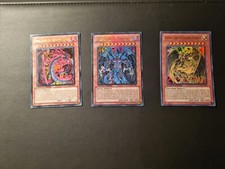 Raviel + Uria + Hamon -LC02 -Ultra Rara - Inglese -Bestie Sacre -Divinità Egizie