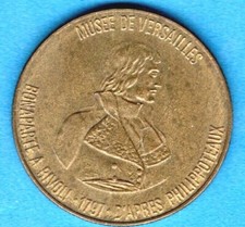 (pasteelers1) Gettone Francia "Museo De Versailles Bonaparte A Rivoli 1797" Ottone