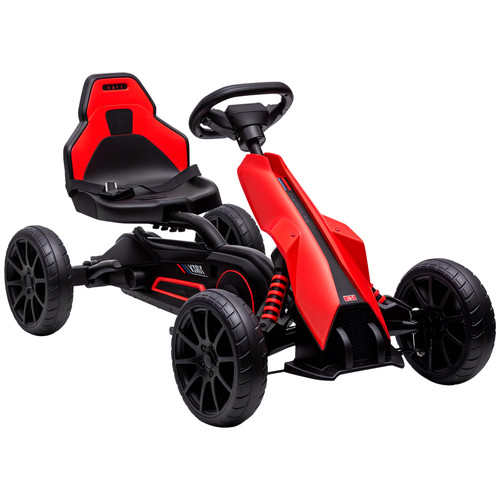 Homcom kart pedali per - go,