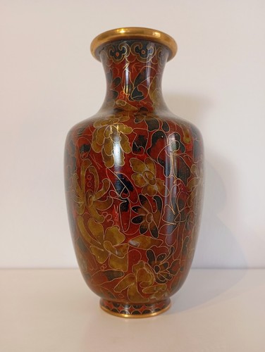 Vaso cloisonne vintage cm - vaso,