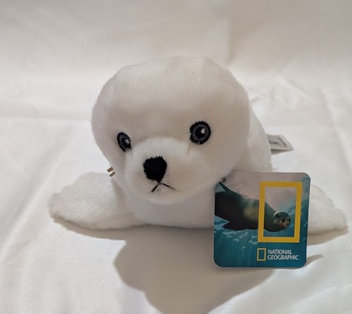 Peluche foca bianca national - foca,