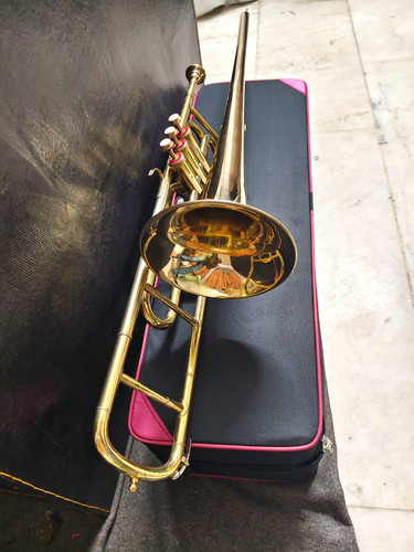 Trombone valvole metallo - in,