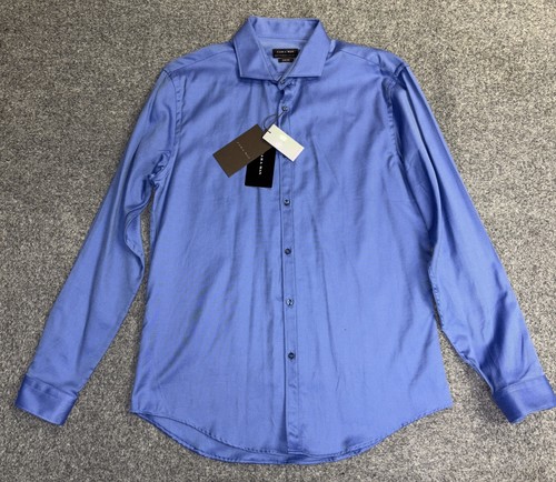 Camicia zara uomo blu - camicia,