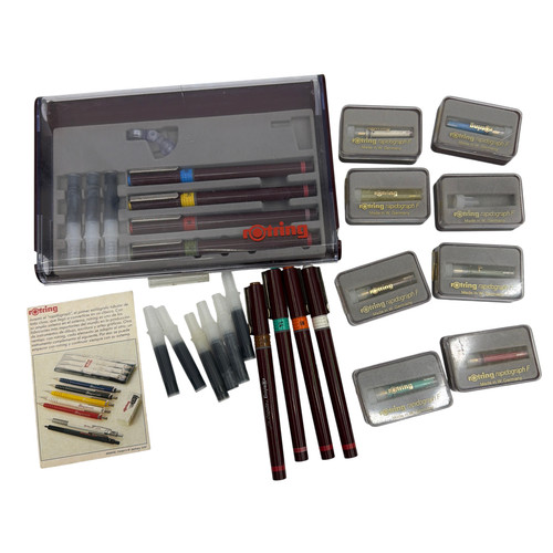 Rotring rapidograph set di - rotring,