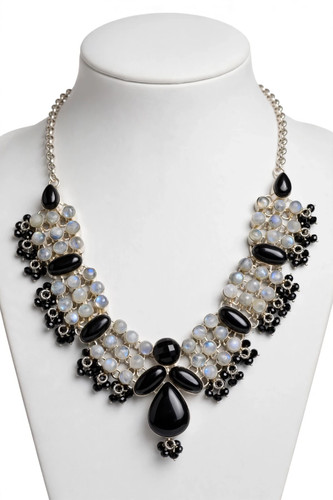 Collana perline - collana, di