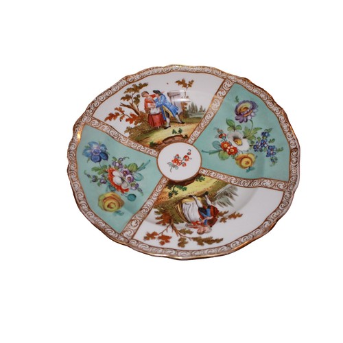 Piatto porcellana meissen - in,