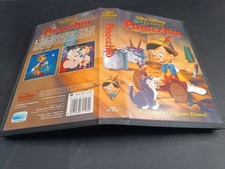 Vhs walt disney pinocchio - vhs,