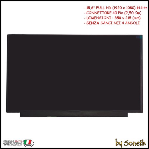 Lcd display schermo full - schermo, 15,6"