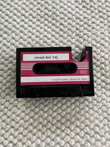 Cassettiera vintage rewind - cassettiera, "rewind