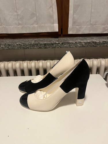 Scarpa bicolore chanel con - chanel,