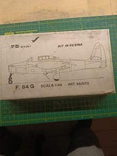 F-84 G 1/48 Resina PD Model No Istruzioni 