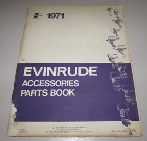 Parts book evinrude 60 - parts,