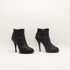 Scarpe Givenchy Stivaletto Usate EUR 39 (Cod.SS3472) Donna Nero Pelle Gomma