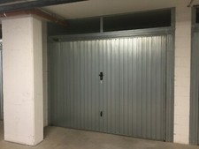 Porta basculante nuova per  Box,  non debordante, motorizzata kit Mostarda srl, 