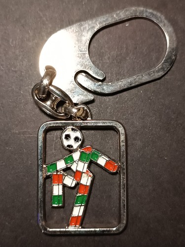 Portachiavi calcio logo world - logo,