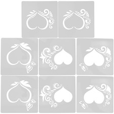  8 Sheets Stencil Per Pittura