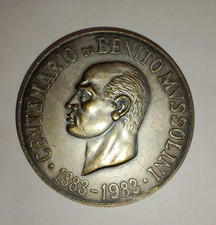 MEDAGLIA CENTENARIO DI BENITO