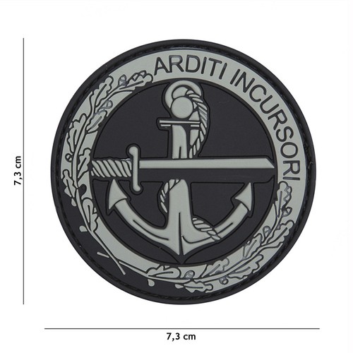 Patch pvc arditi incursori - 3d,