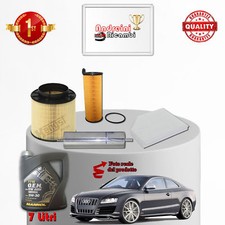 KIT TAGLIANDO FILTRI E OLIO AUDI A5 2.7 TDI 140KW 190CV DAL 2008 ->