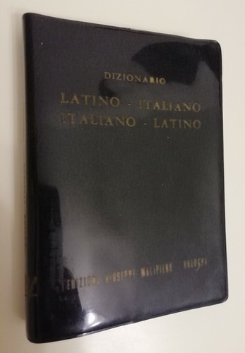 Dizionario latino italiano - –,