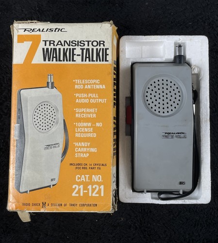 Walkie talkie transistor - 7,