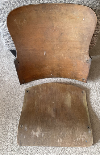 Sedia teatro vintage in - sedia,