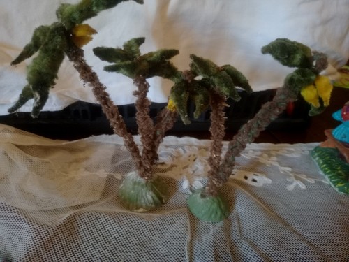 Coppia palme per presepe - coppia,