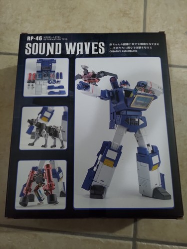 Soundwave fanstoys ko - soundwave, rp-46