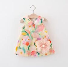 Vestito smanicato bambina