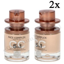 2 Fondotinta coprente Professional CC 5 in 1 zero imperfezioni lunga durata 2x
