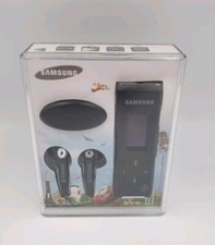 Samsung YP-U3 nero sintonizzatore FM integrato 2 GB supporto MP3 digitale raro NOB