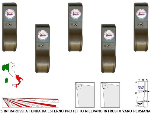 Sensori movimento intrusi 5 - sensori,