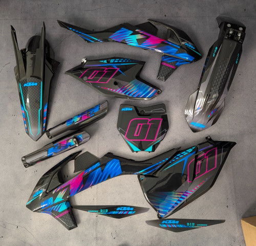 Plastiche grafica ktm 2016 - +,