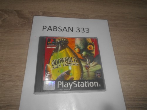 Ps1 oddworld abe exoddis - ps1,