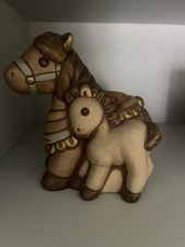 THUN club 2008 cavallo con puledro Senza Scatola in Perfette Condizioni