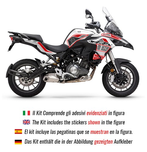 Kit adesivi carena benelli - kit,