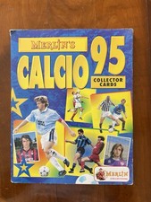 Album Merlin Calcio 95 con 28 Figurine su 60. NO Card Condizioni come da foto