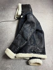 Giacca pelliccia pelle con