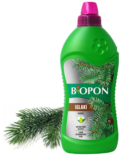 Concime liquido per conifere - , e