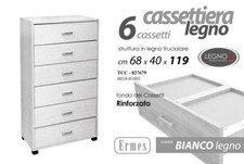 Cassettiera cassetti - 6,