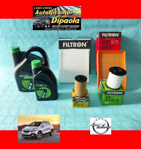 Kit tagliando opel mokka 6 - opel,