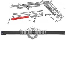 Guarnizione capote, porta superiore sinistra Golf 1 Cabrio OE ref. 155871357E