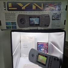 Console Atari Lynx I PAG-0200 RARA  Italiana   MANUALE Italiano + 2 Giochi 