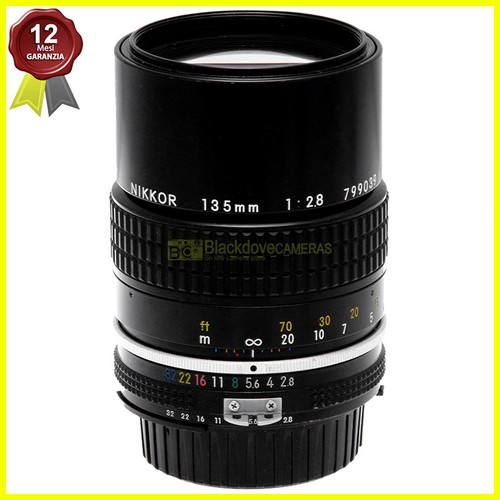Nikkor 135mm 8 ai - 135mm, f/2.8