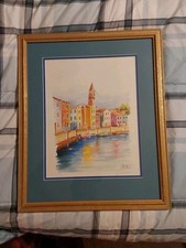 Quadro acquerello vintage